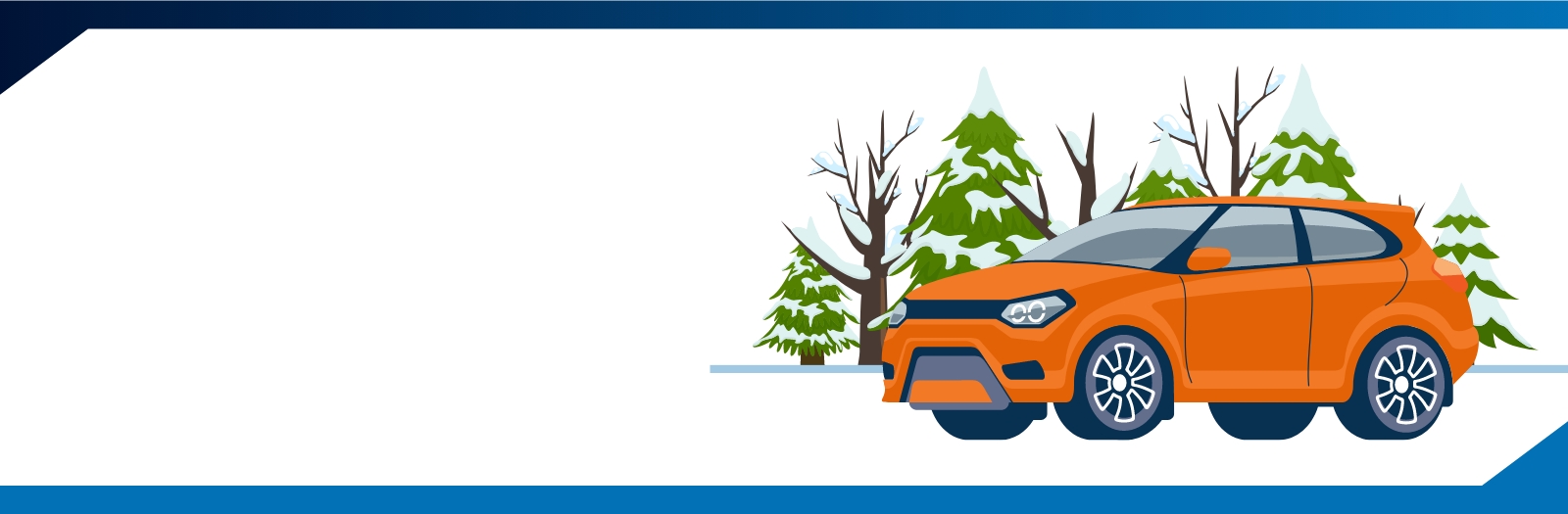 Background image of an orange cartoon car