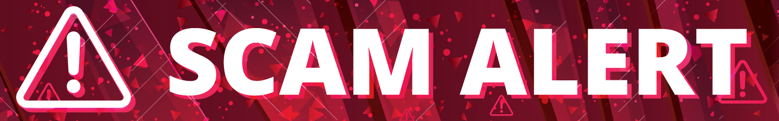 Fraud Scam Alert Banner