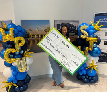 Past $1000 Winners from WPCU's Save to Win Account - Nicole M.