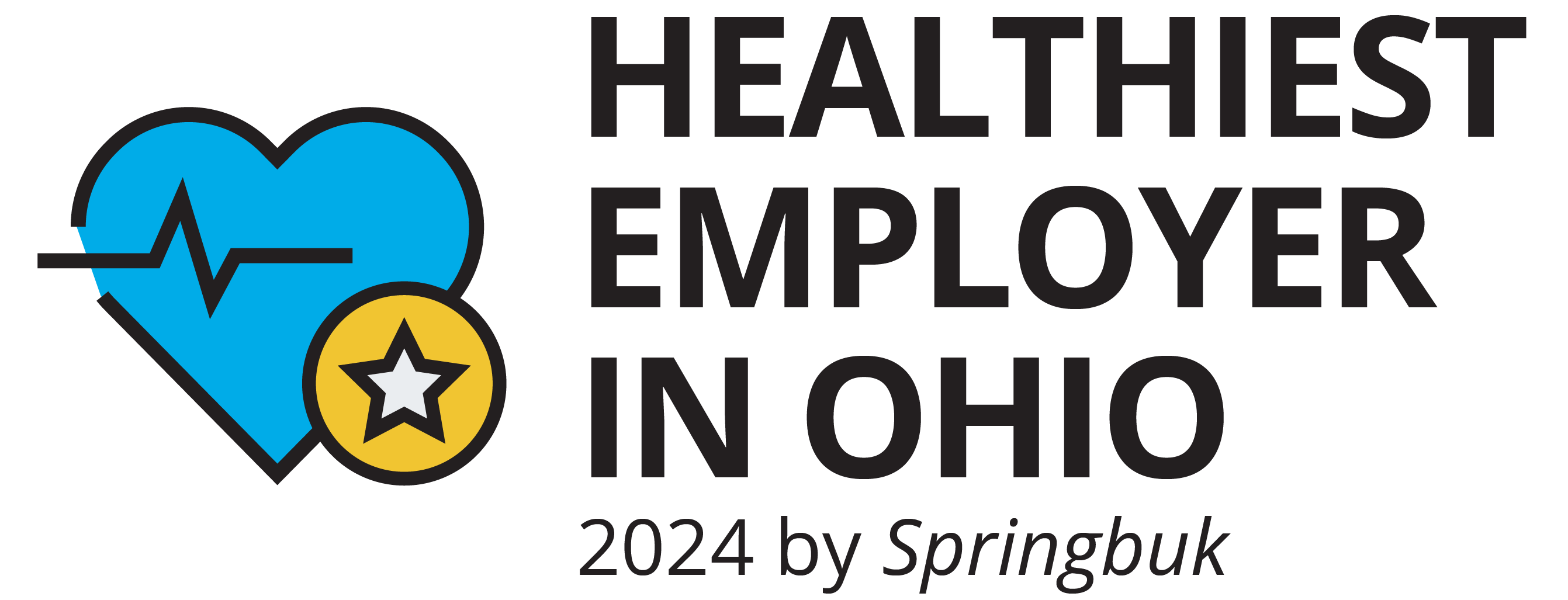 Healthiest Employer in Ohio 2024 award