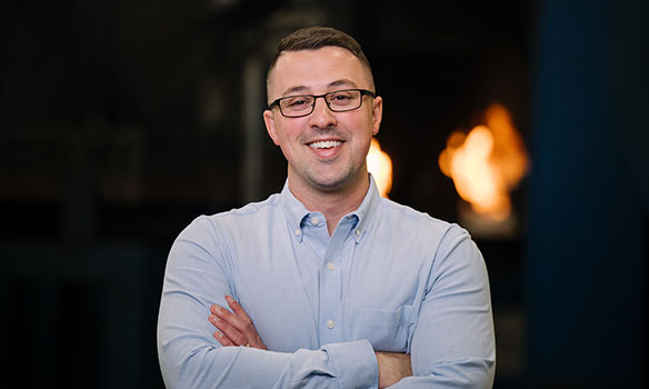 Headshot of David Reger, President, Winston Heat Treating