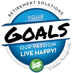 Retirement Solutions Available through CFS Logo